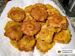 Home Is A Kitchen - Tostones Recipe