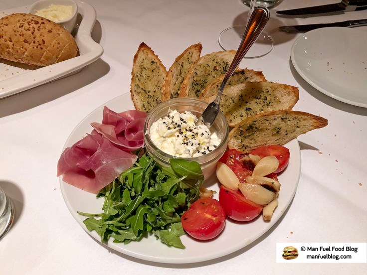 Man Fuel Food Blog - Flemings Providence - Burrata