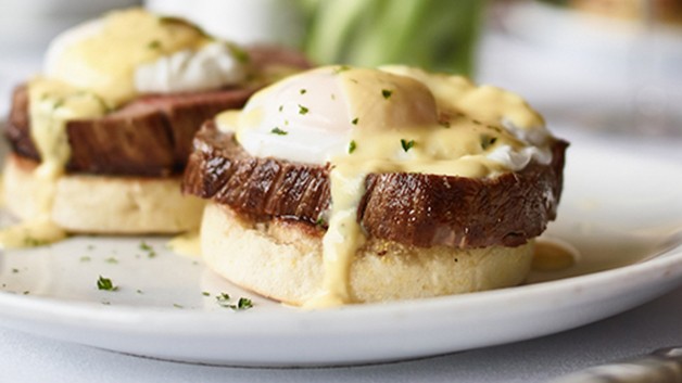 Flemings Surf and Turk Eggs Benedict
