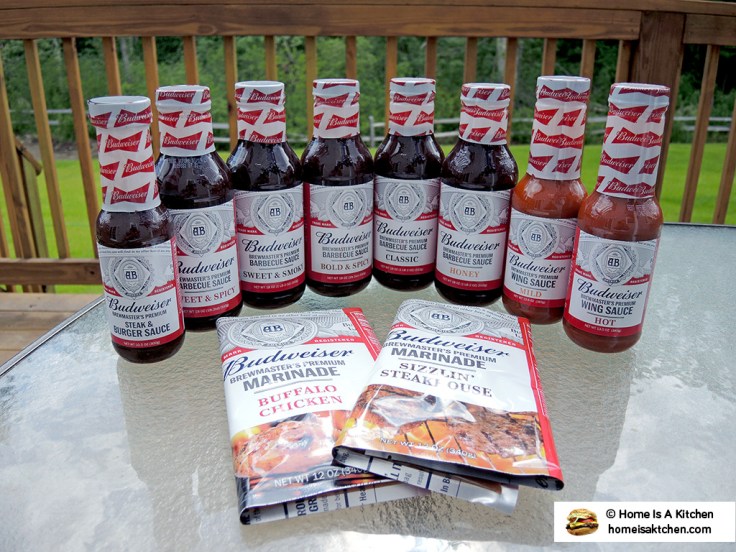 Home Is A Kitchen - Food Blog - Budweiser Barbecue Sauces