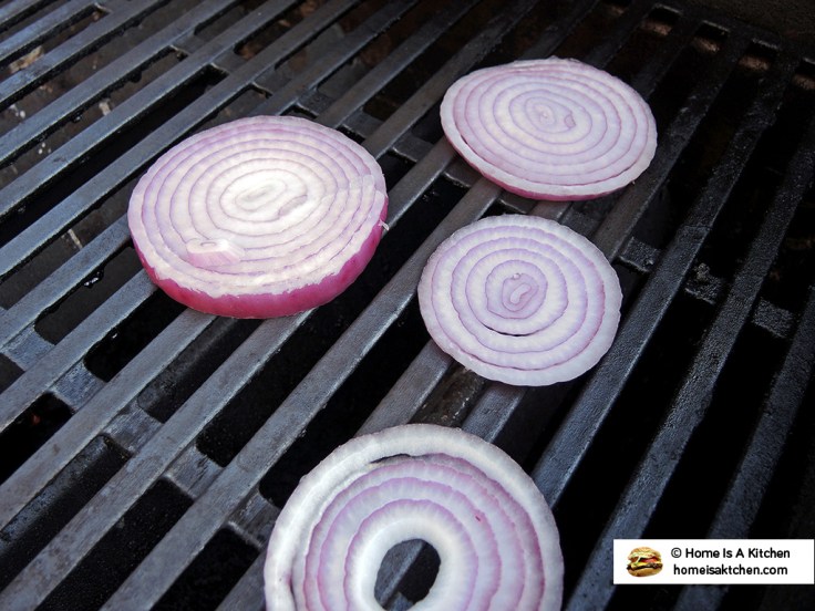 Home Is A Kitchen - Food Blog - Grilling Red Onions