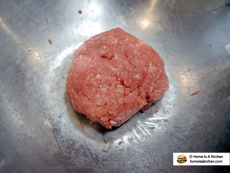 Home Is A Kitchen - Food Blog - Half Pound of Marinated Ground Beef