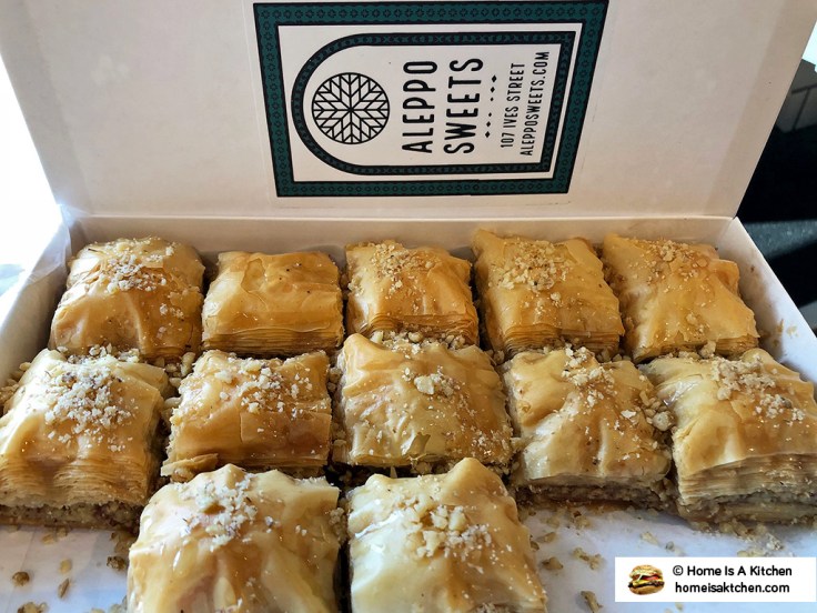 Home Is A Kitchen - Aleppo Sweets - Providence, RI - Baklava