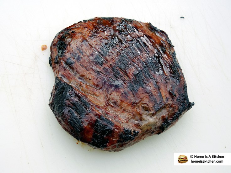 Home Is A Kitchen - Budweiser Steak Marinade Bag - Flank Steak Resting