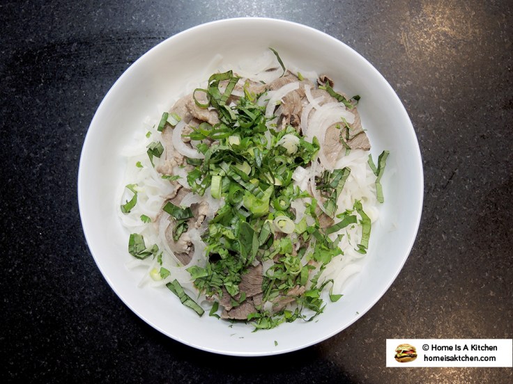 Home Is A Kitchen - Assembling a Bowl of Pho