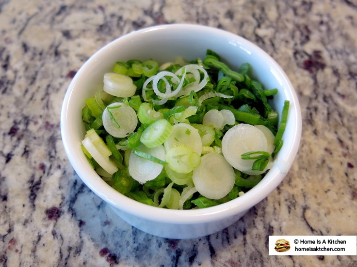 Home Is A Kitchen - Diced Scallions
