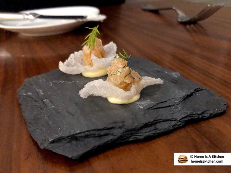 Home Is A Kitchen - Persimmon - Providence, RI - Salmon Tartare