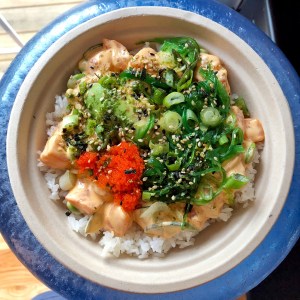 Home Is A Kitchen - Hometown Poke - Providence, RI - Custom Bowl