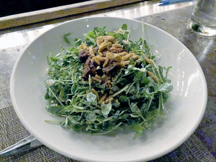 Home Is A Kitchen - Slow Rhode - Providence, RI - Pea Shoots