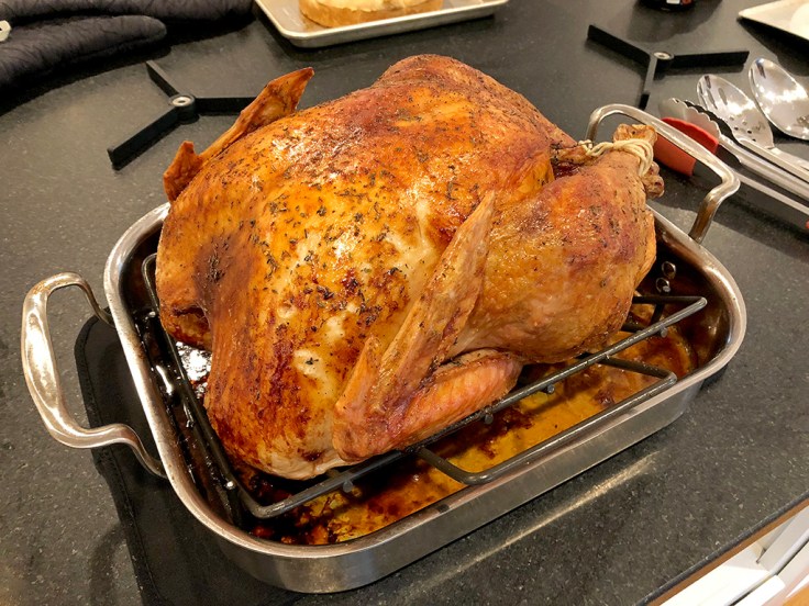 Home Is A Kitchen - Roasted Turkey Recipe Fresh out of the Oven