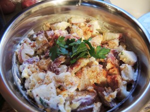 Home Is A Kitchen - a food blog - Homemade Red Potato Salad
