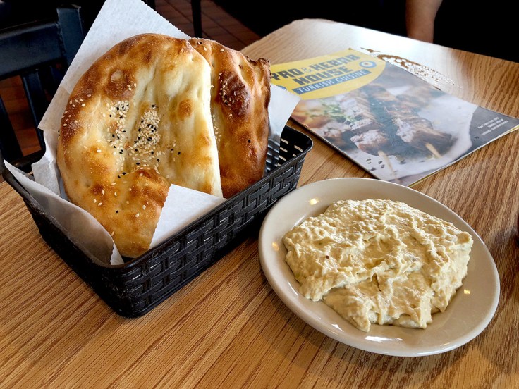 Home Is A Kitchen - Gyro & Kebab House - Norwood, MA - Baba Ghanoush and Bread