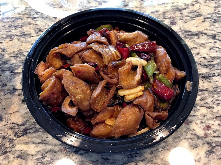 Home Is A Kitchen Food Blog - Chengdu Taste - Pawtucket, RI - Dry Satueed Pig Intestine