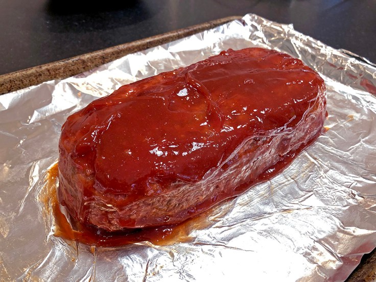 Home Is A Kitchen - Caramelized Onion Meatloaf with Ketchup