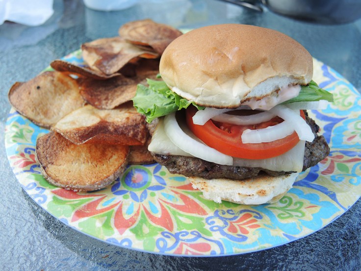 Man Fuel - a food blog - Perfect Grilled Hamburgers