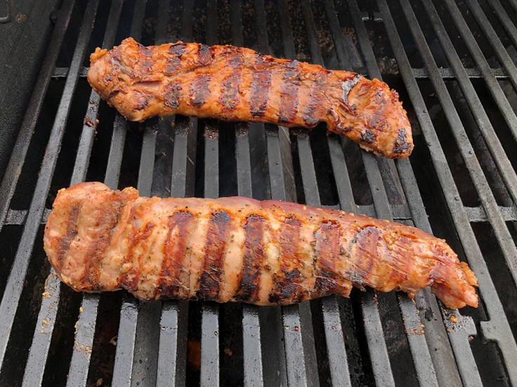 Home Is A Kitchen - Grilled Pork Tenderloin - Searing On the Grill
