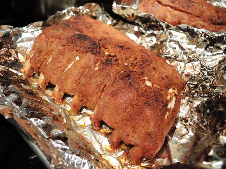 Home Is A Kitchen - Baby Back Ribs in the Oven