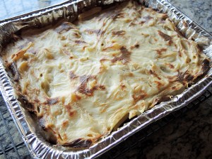 Man Fuel Food Blog - Macarona Bechamel or Pastitisio Recipe