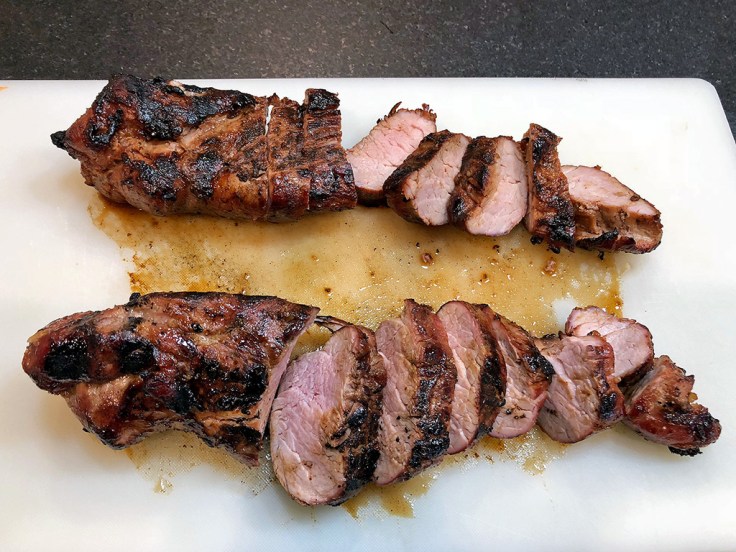 Home Is A Kitchen - Grilled Pork Tenderloin Sliced