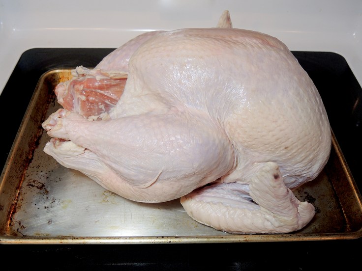 Home Is A Kitchen - Smoked Whole Turkey Recipe - Raw Turkey