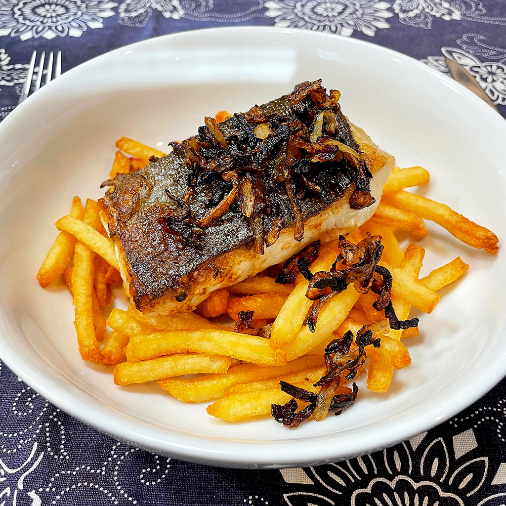 Home Is A Kitchen - Crowd Cow Review - Black Cod and Fries